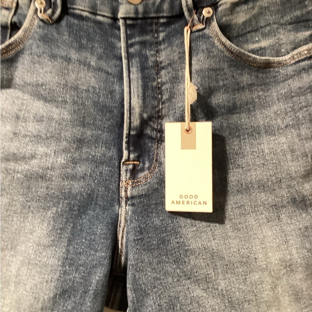 NWT Good American Size 12/31 Good Legs Stovepipe Jeans‎ - Picture 4 of 7